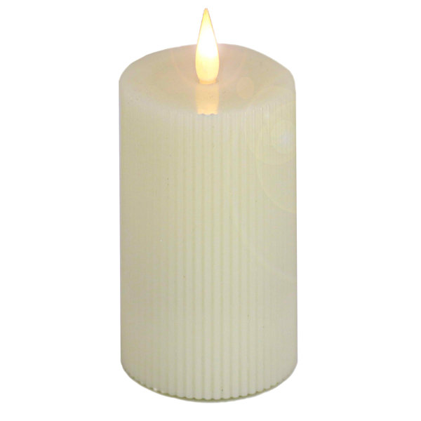 HGTV Home Collection Pillar Flameless Candle Wayfair